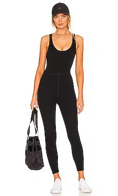 Free People X FP Movement Free Throw Onesie in Black from Revolve.com | Revolve Clothing (Global)