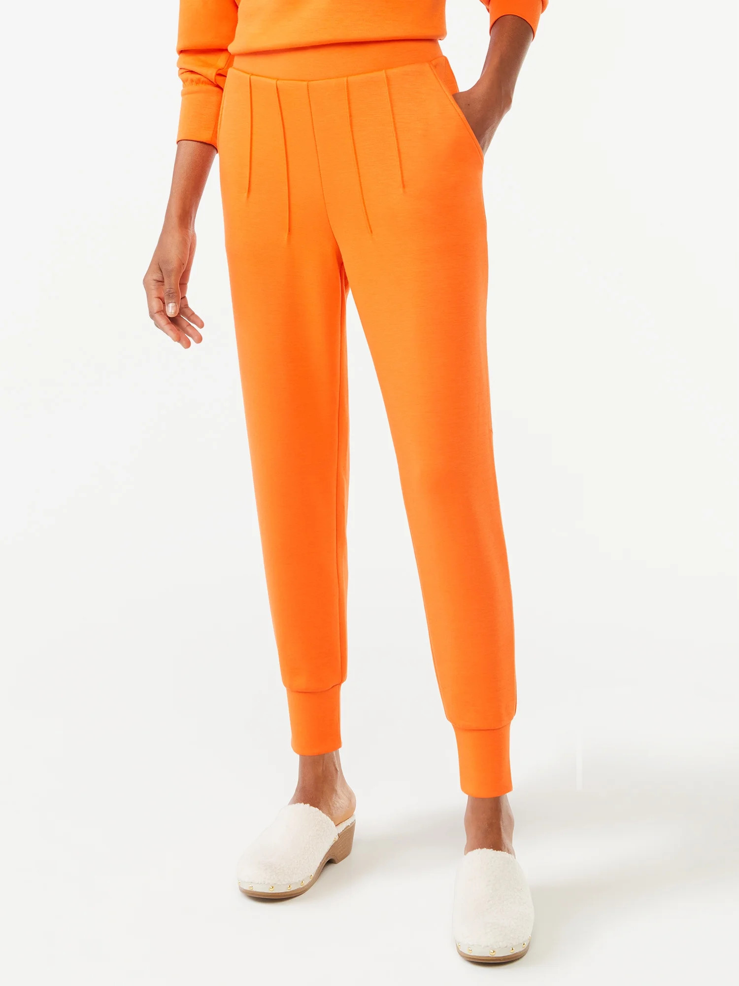 Scoop Women's Scuba Knit Jogger Pants - Walmart.com | Walmart (US)