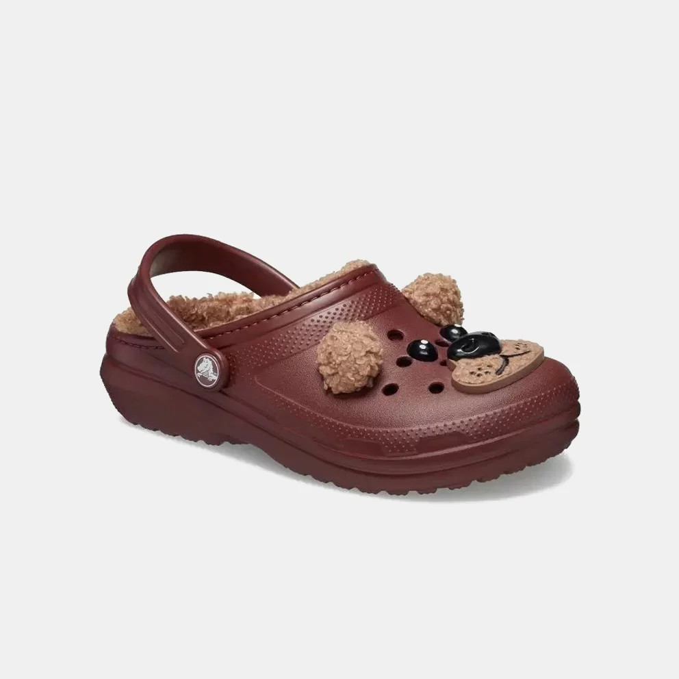 Crocs Classic Lined I AM Brown Bear 210019-2FL Clogs Toddler Casual Shoes GAL519 | Shop Simon