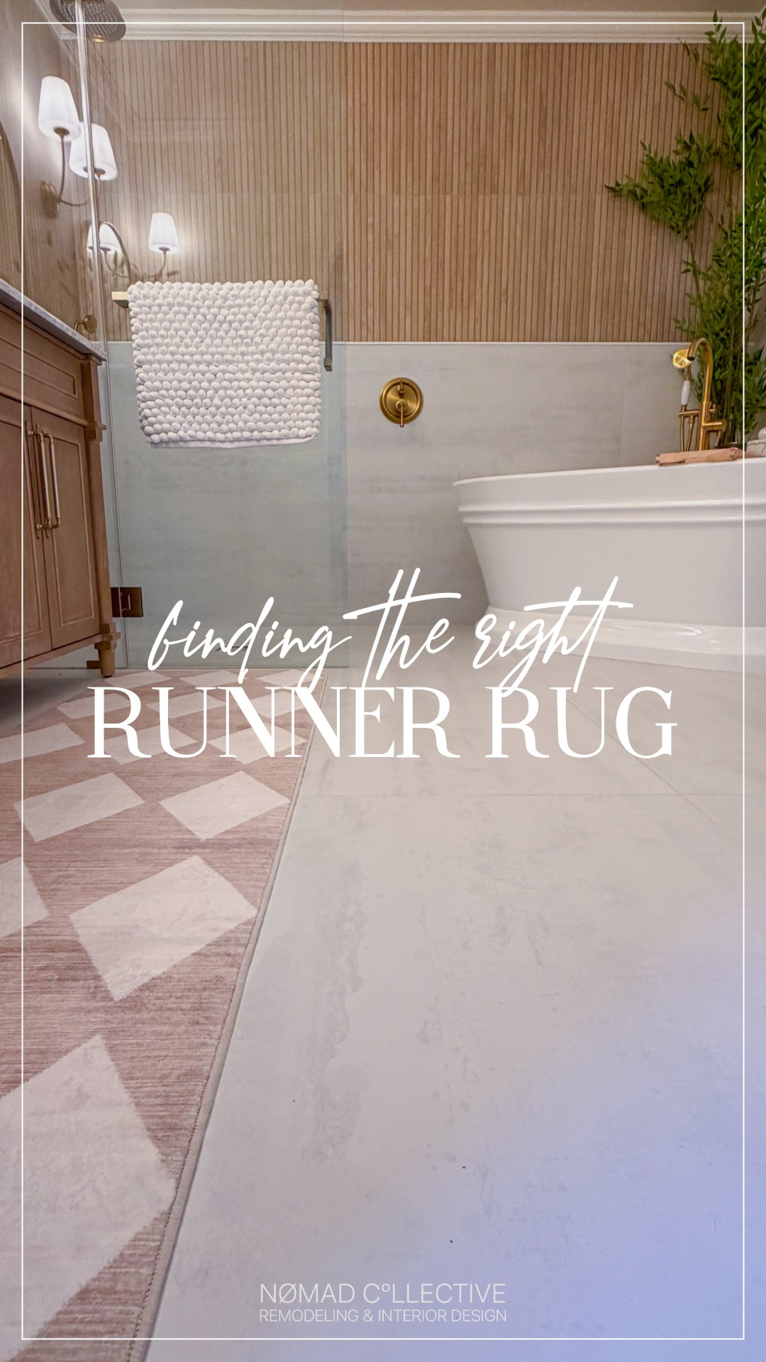 Sometimes the smallest swap ends up making the biggest difference. We loved the first runner rug on its own, but once it was in this primary bathroom, something felt off. A second option with a completely different pattern, tone, and feel was the simple shift that brought everything together.

#LTKHome