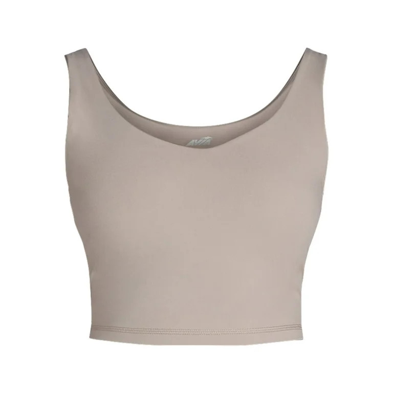 Avia Women's SoftSculpt Long Line Sports Bra, Sizes XS-XXXL - Walmart.com | Walmart (US)