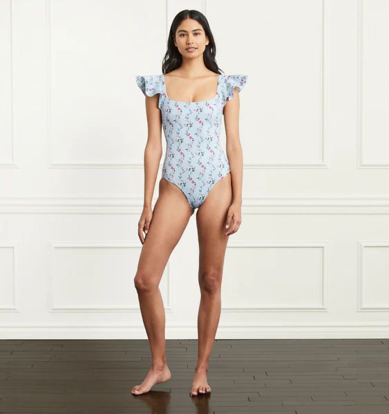 The Rosie One Piece - Pond Floral | Hill House Home