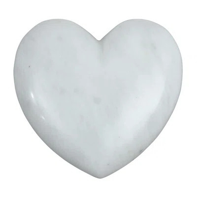 Hand carved Marble Heart | Wayfair North America