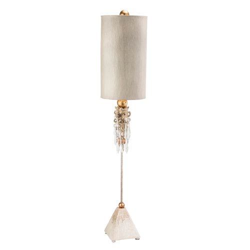 Lucas And McKearn Madison Gold Leaf Table Lamp Ta1004 | Bellacor | Bellacor