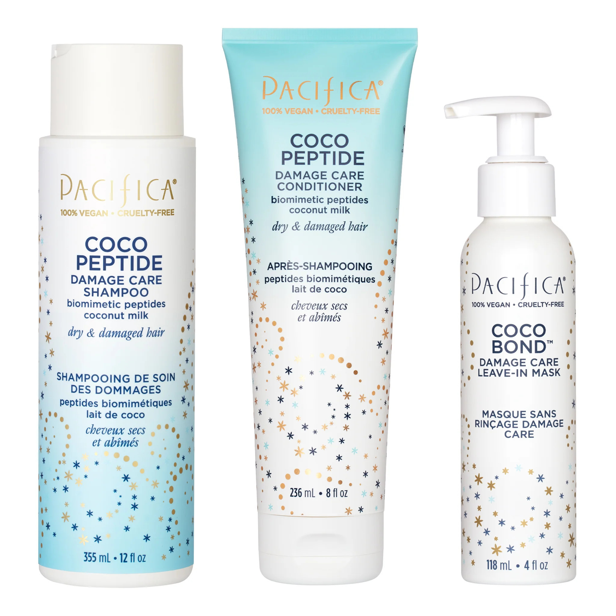 Coco Peptide Haircare Bundle | Pacifica Beauty