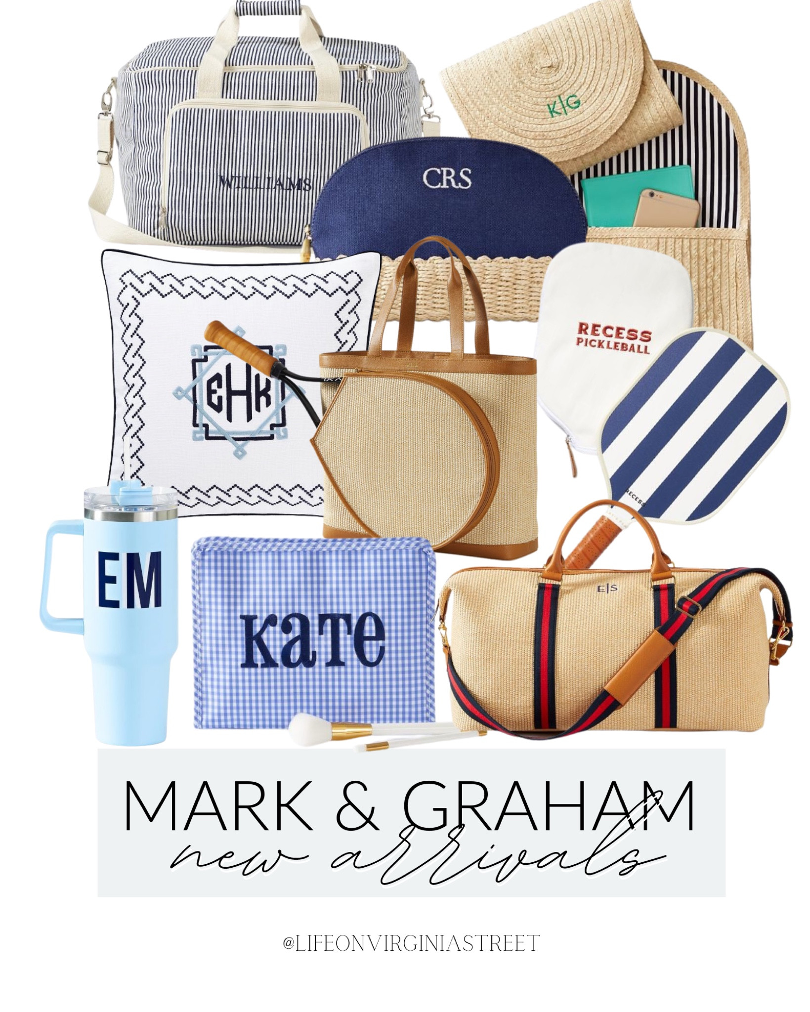 Mark & Graham, Bags, Mark And Graham Tennis Bag With Shoe Bag