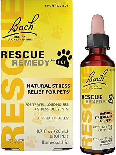 RESCUE Natural Homeopathic Stress Relief Drops for Pets | Amazon (US)