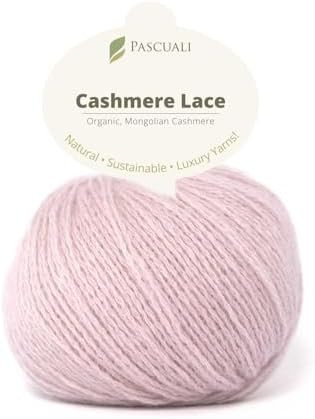 PASCUALI | Bio Cashmere Lace. Strickwolle aus 100% Kaschmirwolle Wolle zum Stricken und Häkeln, ... | Amazon (DE)