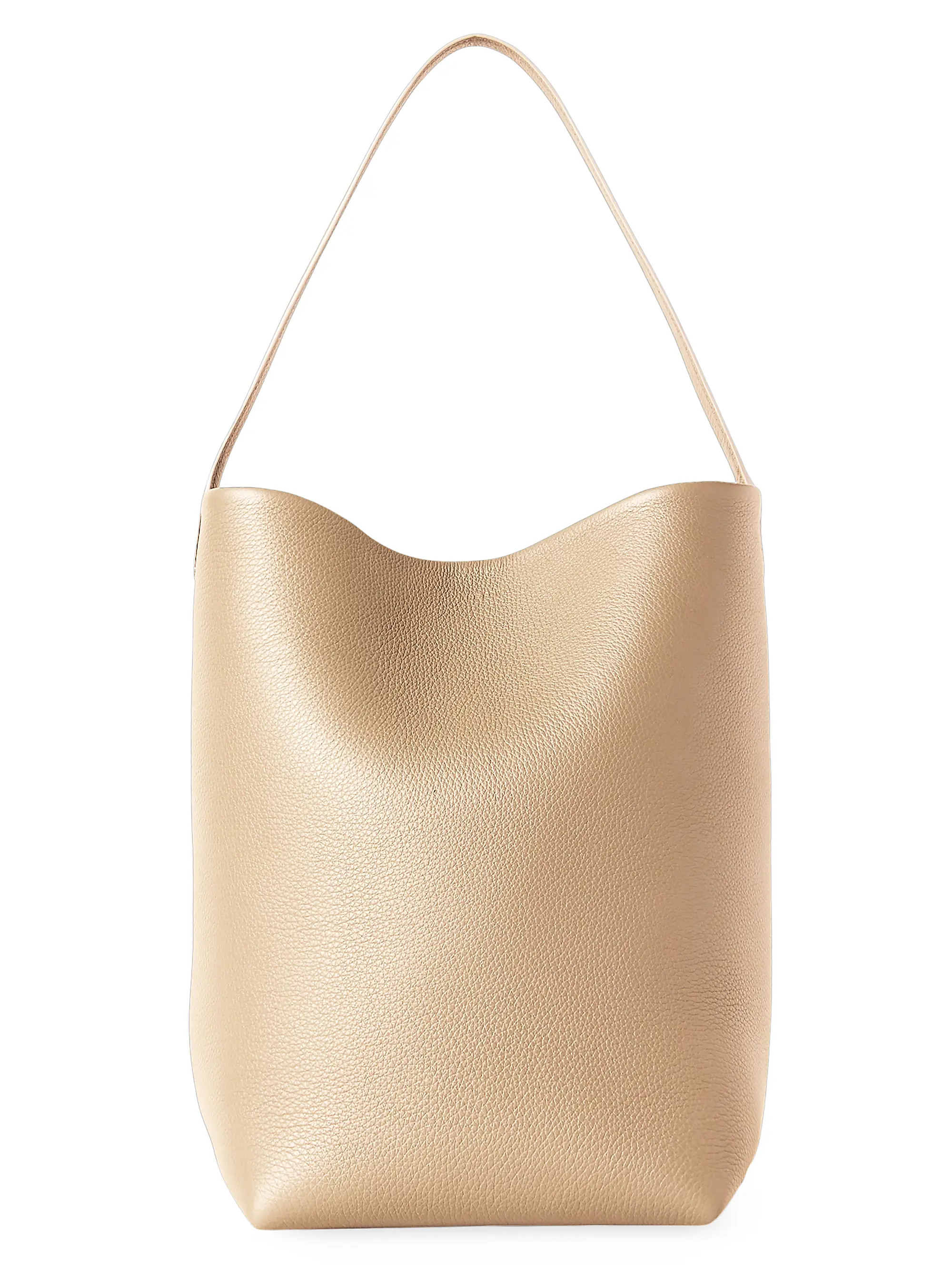 The Row Park Medium Leather Tote | Saks Fifth Avenue | Saks Fifth Avenue