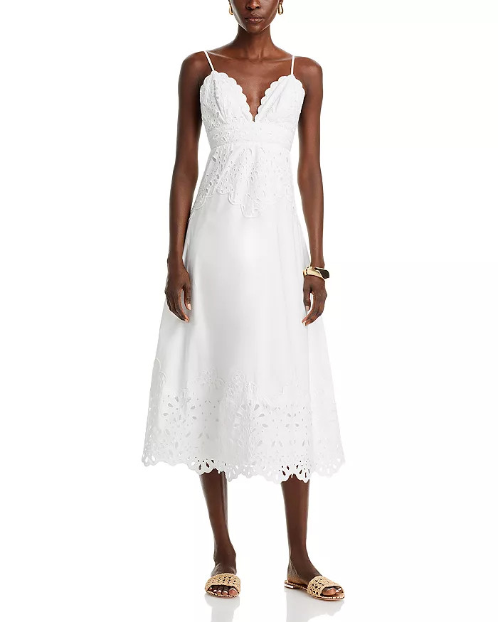 Eyelet Midi Dress | Bloomingdale's (US)