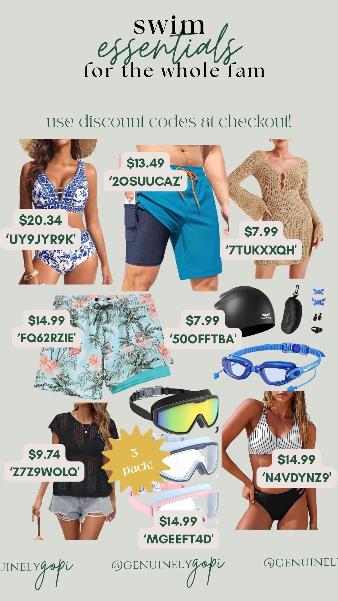 Amazon swim, swim essentials, women’s swim, men’s swim, children’s swim, summer

#LTKSaleAlert #LTKSwim