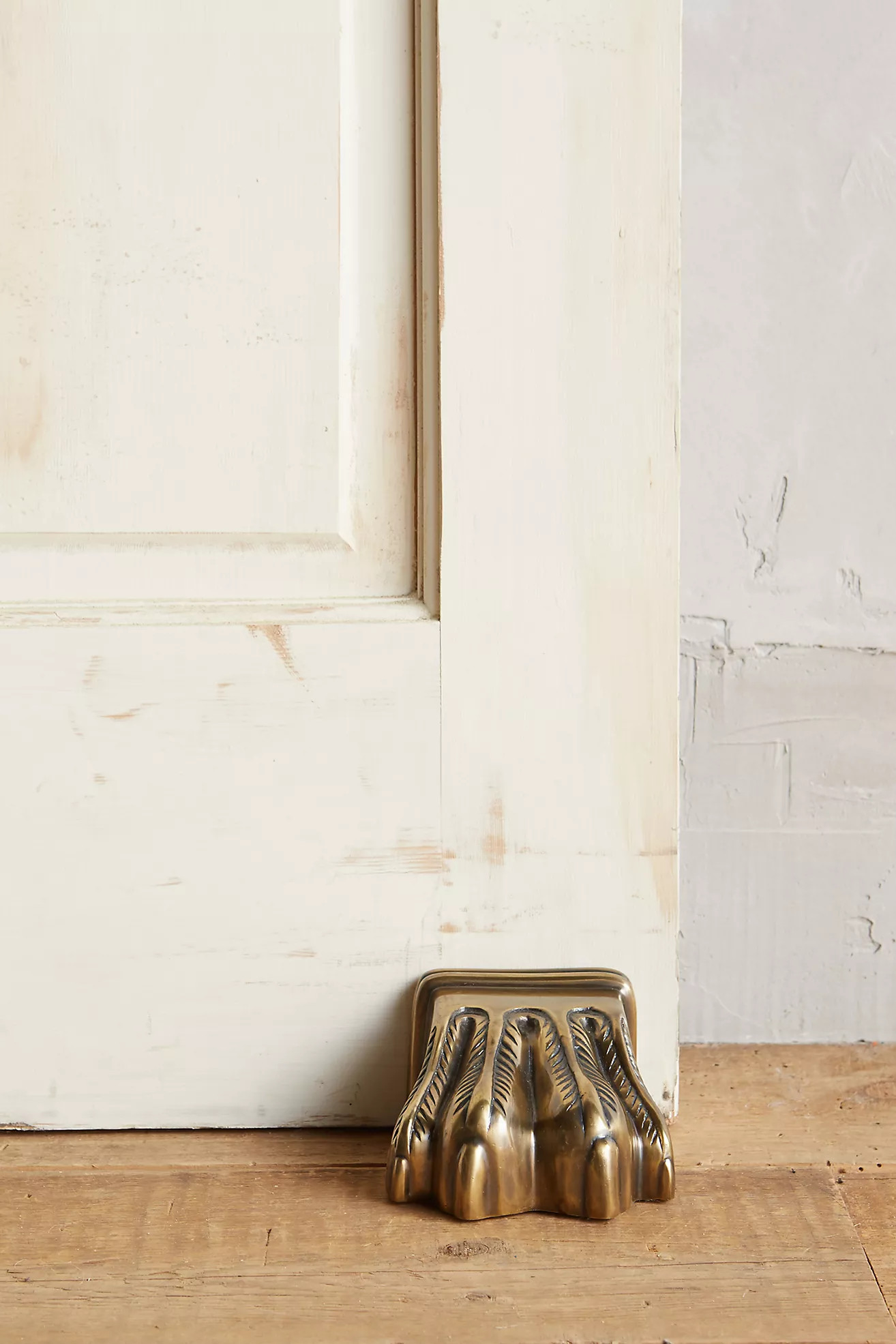 Antiqued Claw Doorstop | Anthropologie (US)