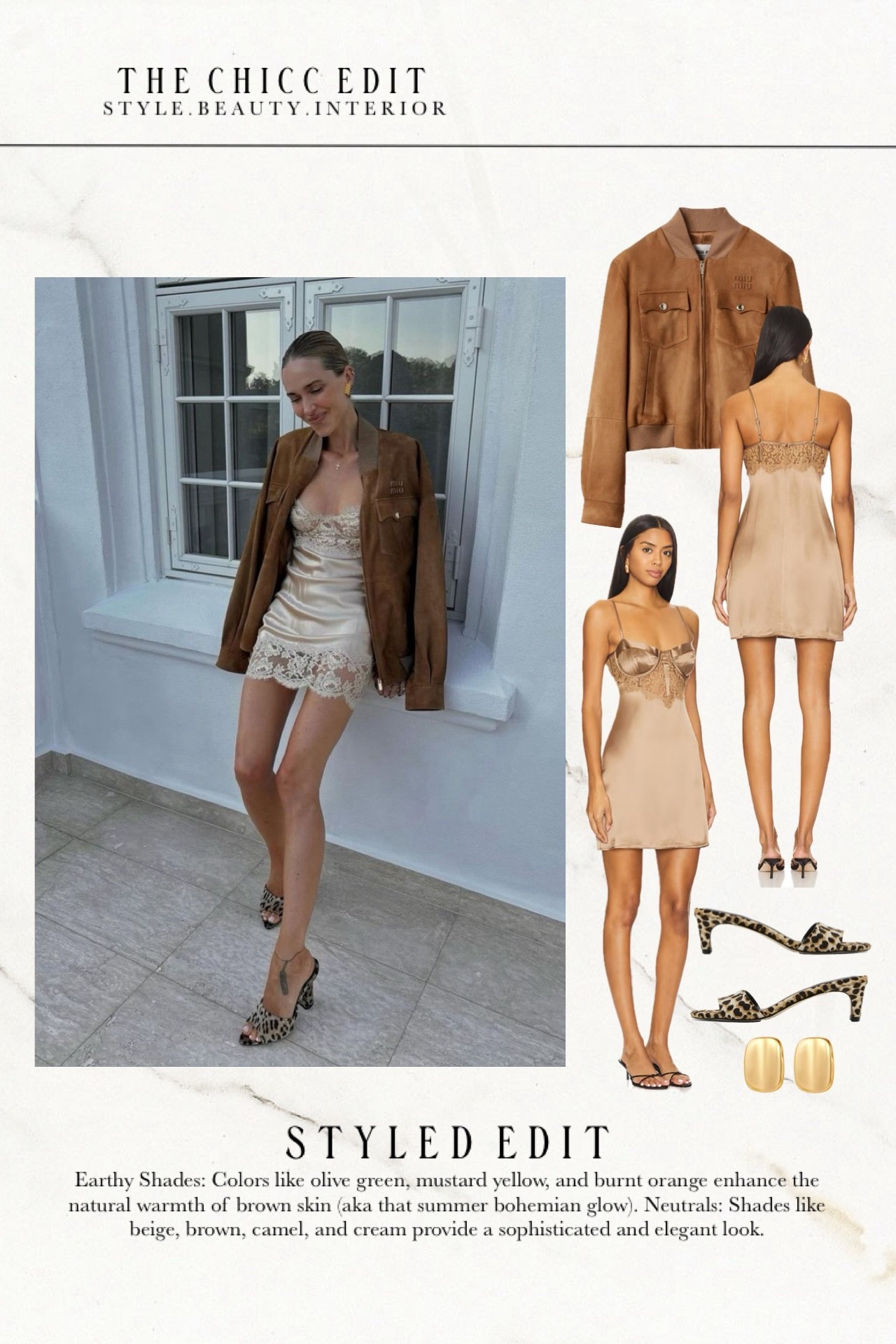 Shop the edit ✍🏻 

#dress #jacket #heels #earrings #outfit leopard print 

#LTKootd #LTKFestival #LTKgrwm