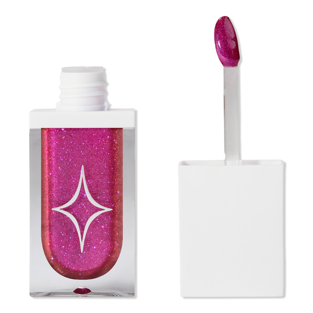 HALF MAGIC Magic Drip Glitter Lip Gloss - No Fux Fuchsia | Ulta