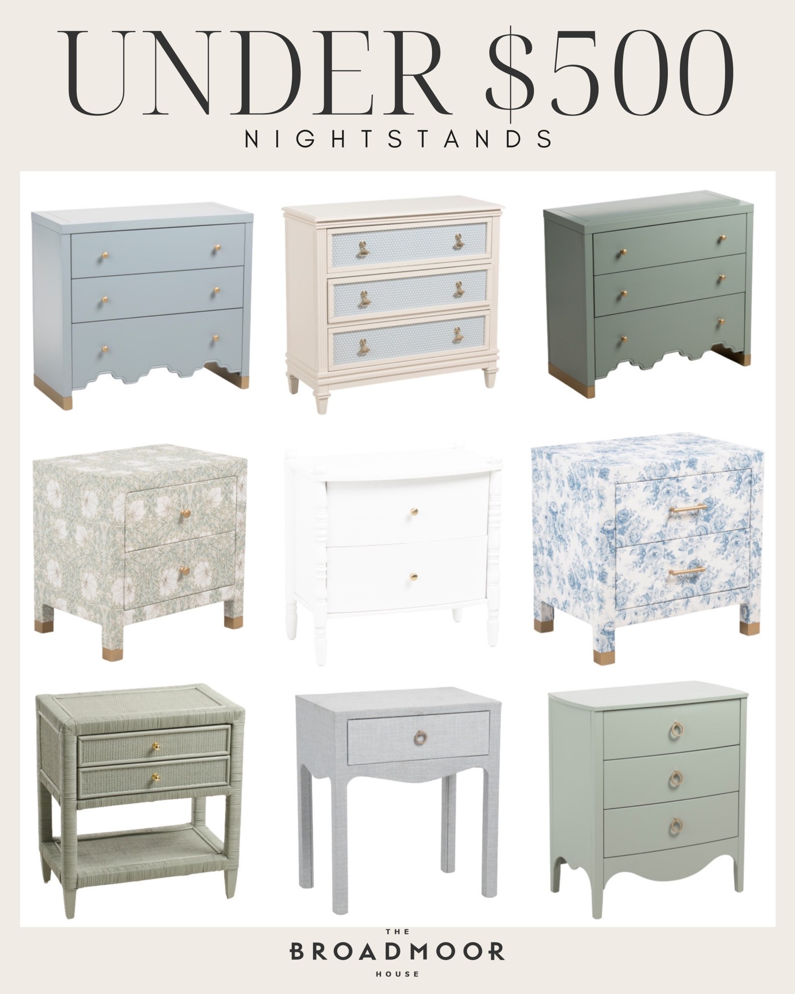 Nightstands under $500!!

#LTKHome #LTKSeasonal