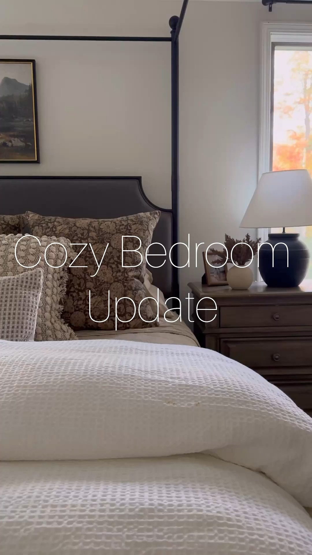 Cozy Bedroom Update - I recently updated our bedroom and here are some of my new finds I added to make it cozy   

#LTKHome