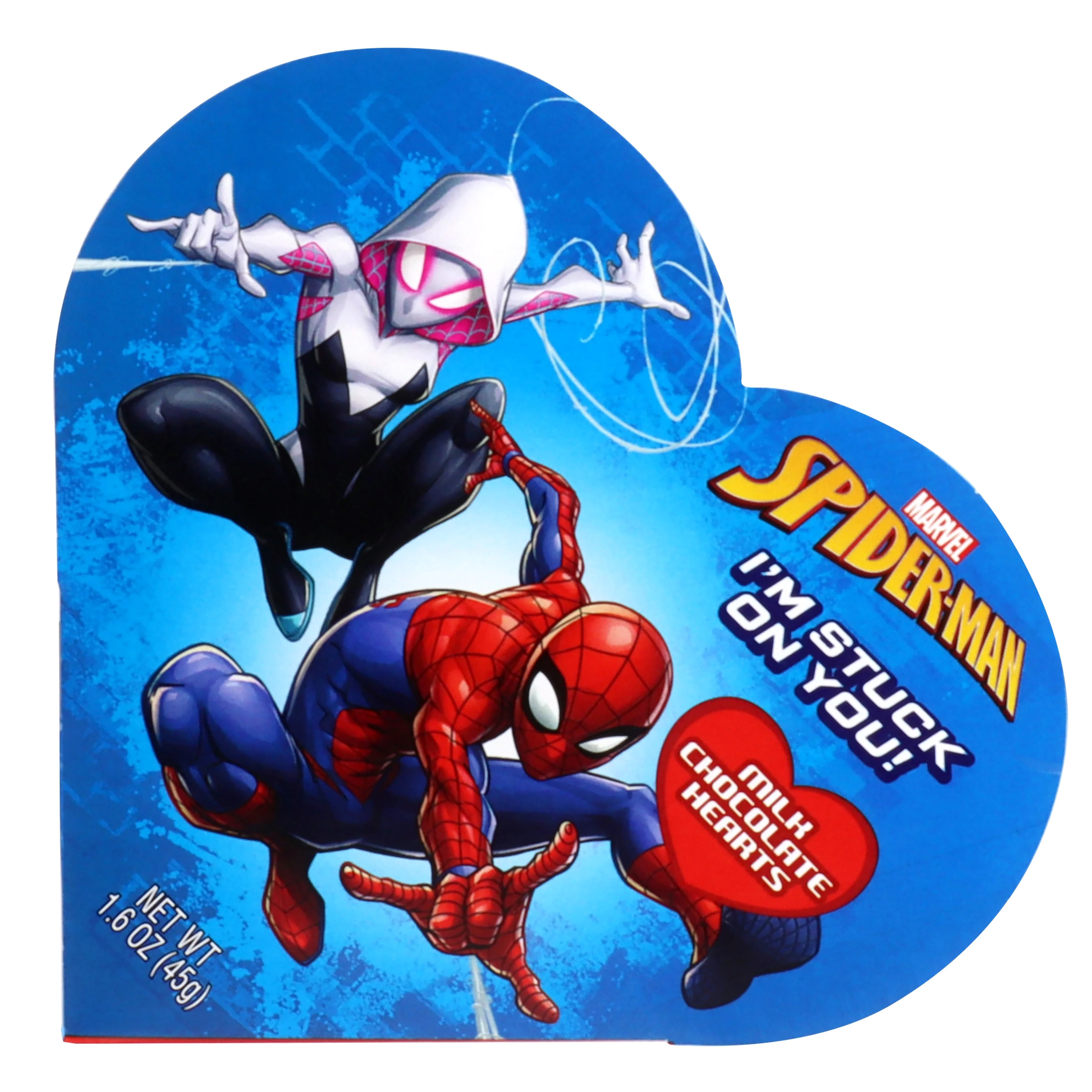 Frankford Marvel Spiderman Valentine's Day Milk Chocolate Heart Box, 1.6oz | Walmart (US)
