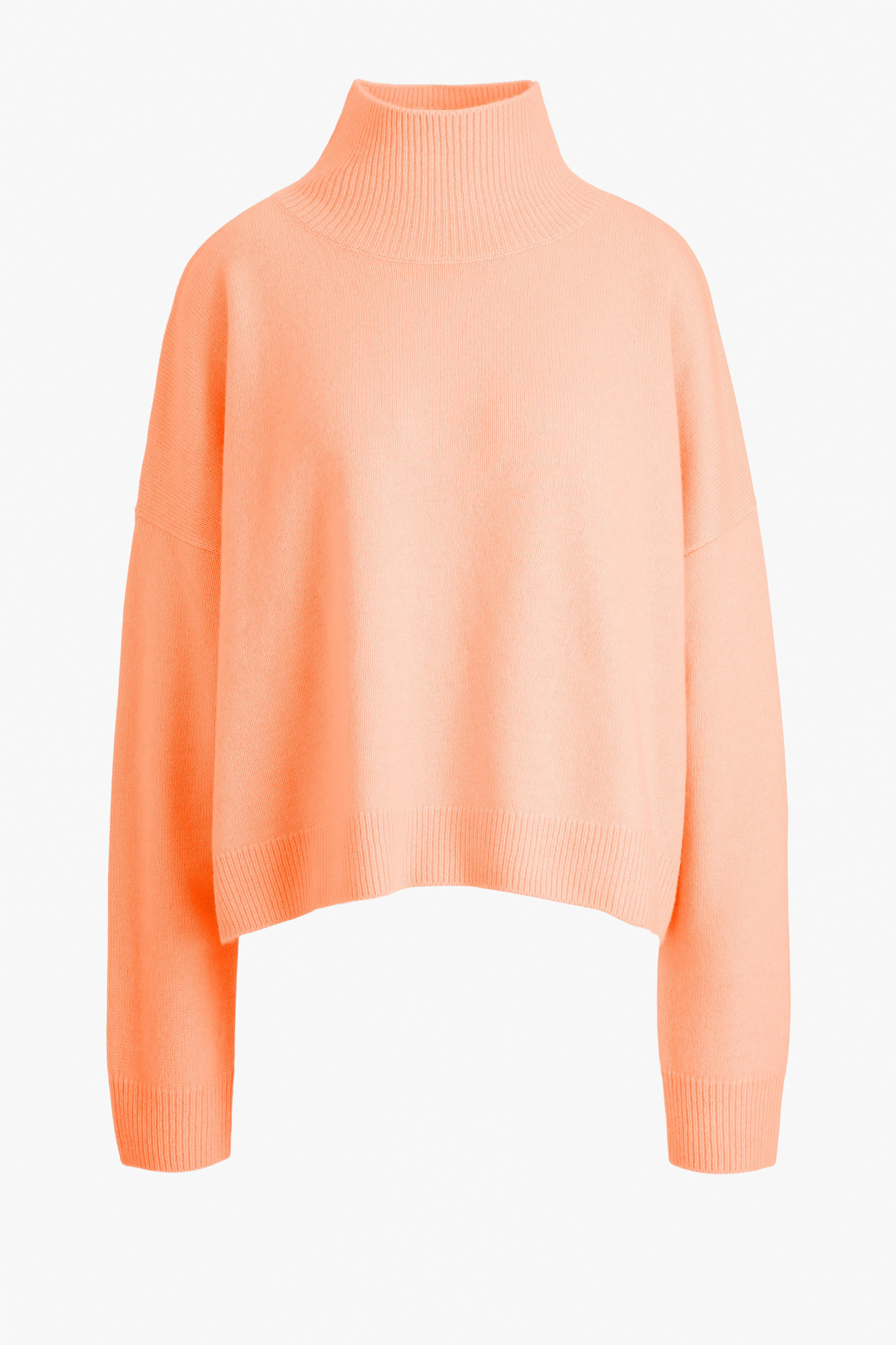 Rollkragenpullover Royal Soleil in Shrimp | ANITA HASS