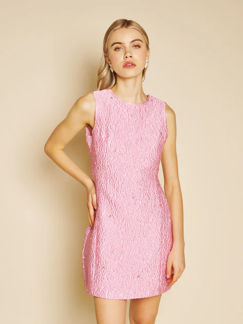 Céleste Gem Jacquard Mini Dress | Sister Jane (UK)