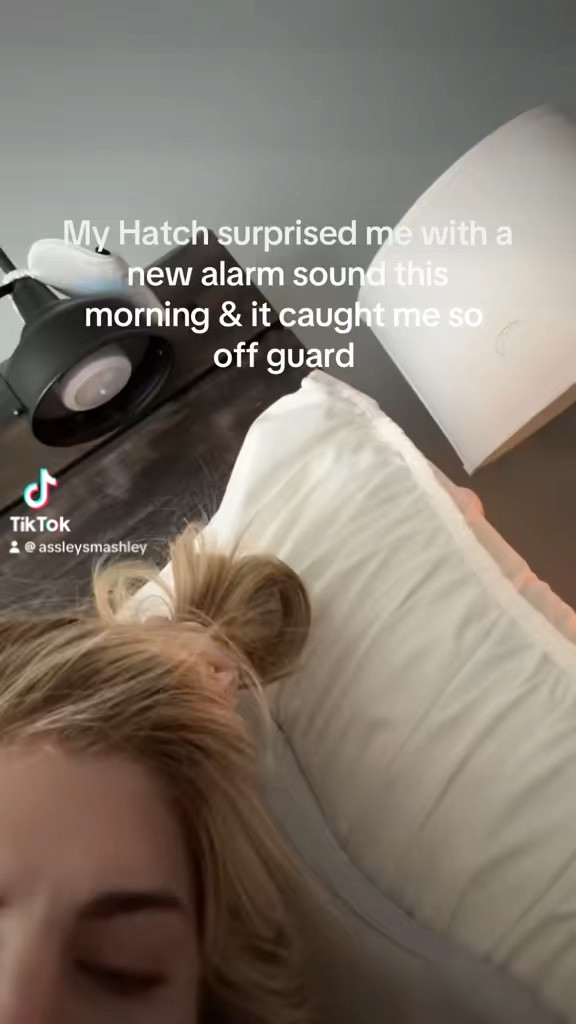 Hatch alarm clock. Completely changed the way I wake up 