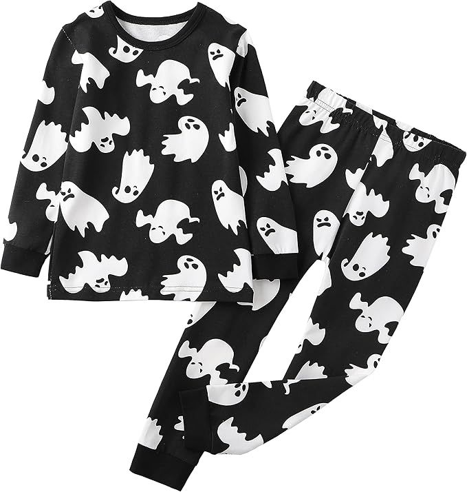 Owlivia 100% Organic Cotton Baby Long Sleeve Pajama Sets, Toddler Boy Girl 2-Piece Sleepwear | Amazon (US)