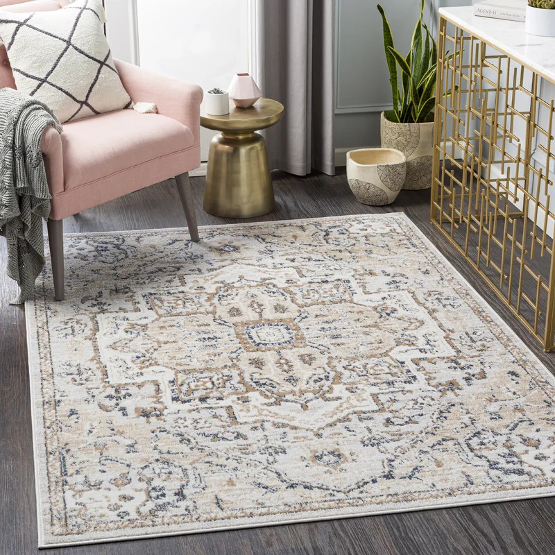 Bindi Area Rug in Taupe | Wayfair North America