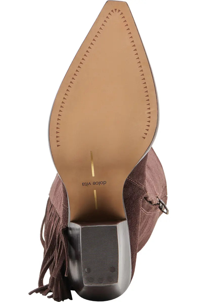 Roley Fringe Western Boot (Women) | Nordstrom