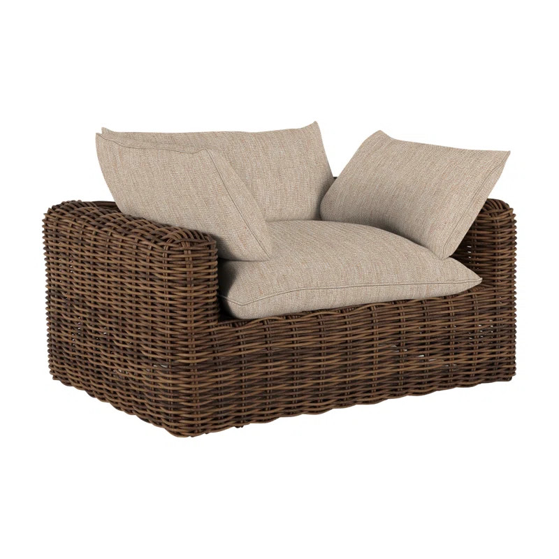 Montecito Wicker Outdoor Lounge Chair | Wayfair North America