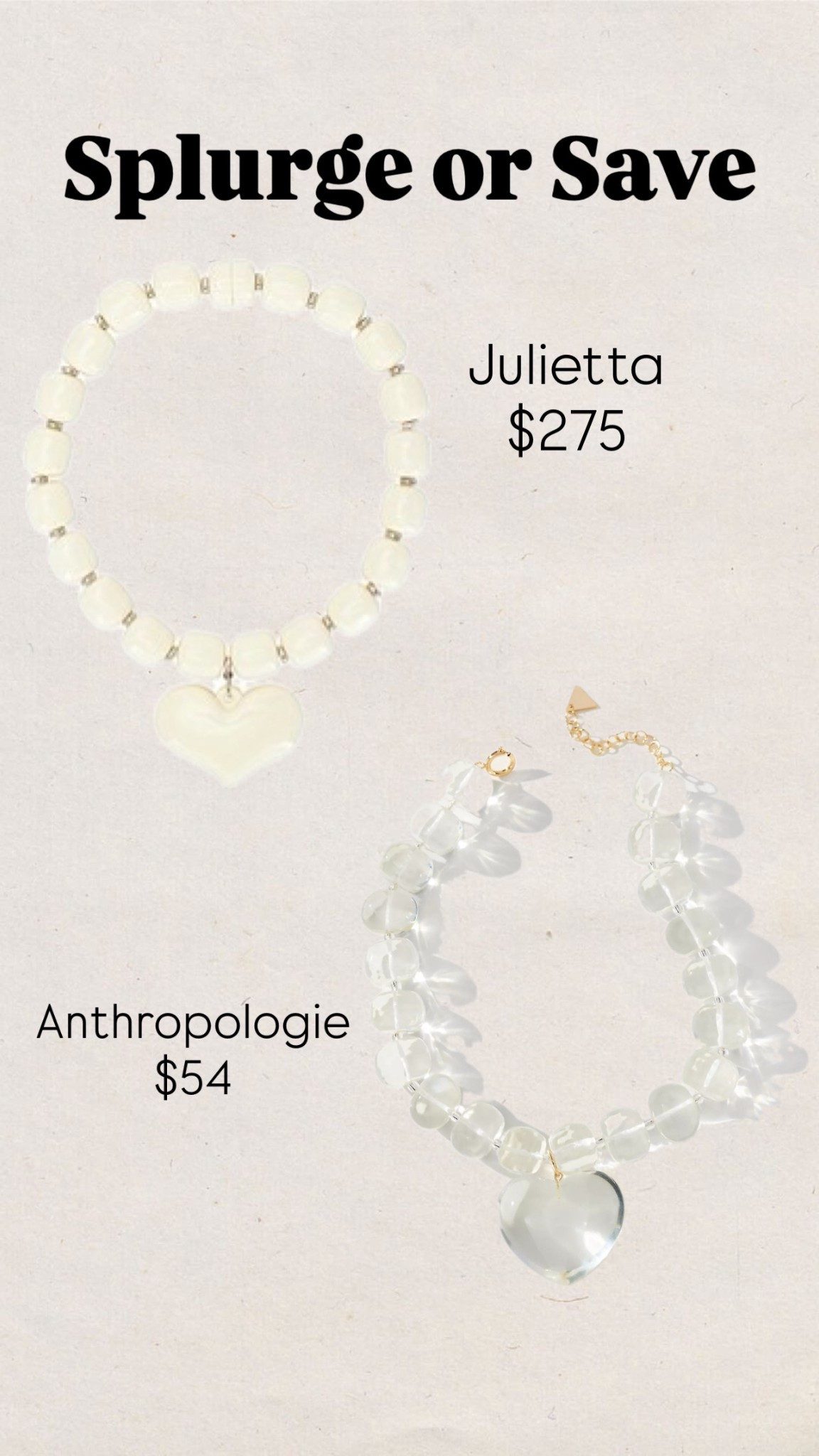 Splurge or save
Julietta puffy heart necklace
White necklace
Trendy
Fall style
Anthropologie 

#LTKFindsUnder50 #LTKFindsUnder100