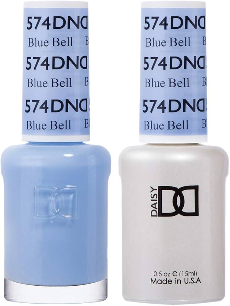 DND Gel Polish Set - 1 each of Blue Gel Polish and Blue Nail Polish, 574 Blue Bell, 0.5 Fl Oz | Amazon (US)