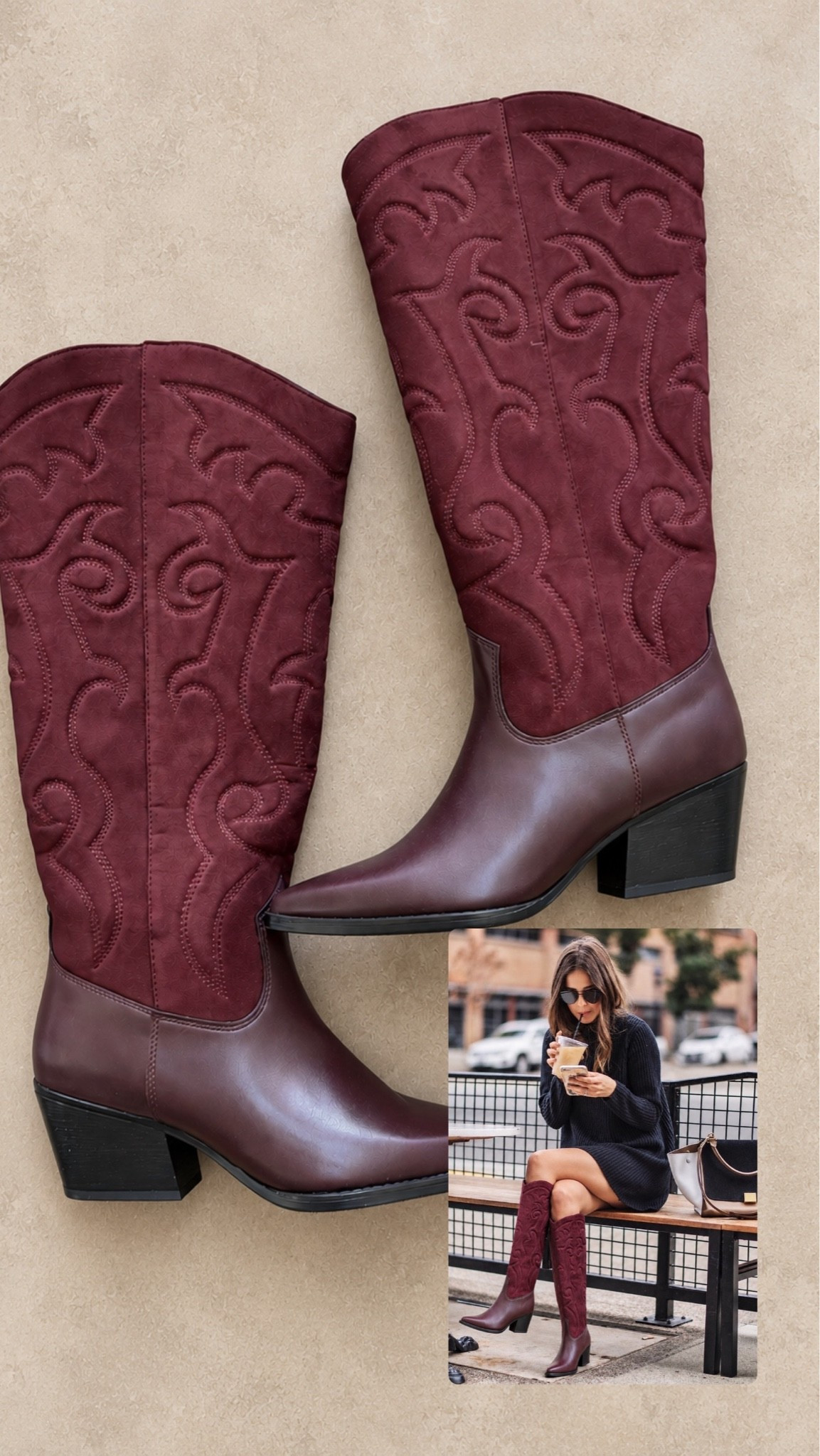New burgundy target boots

#LTKdayinmylife #LTKgrwm #LTKootd