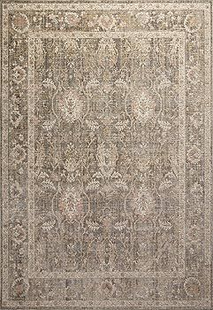 Chris Loves Julia x Loloi Rosemarie ROE-01 Sage / Blush Oriental Area Rug 9 ft x 12 ft | Amazon (US)