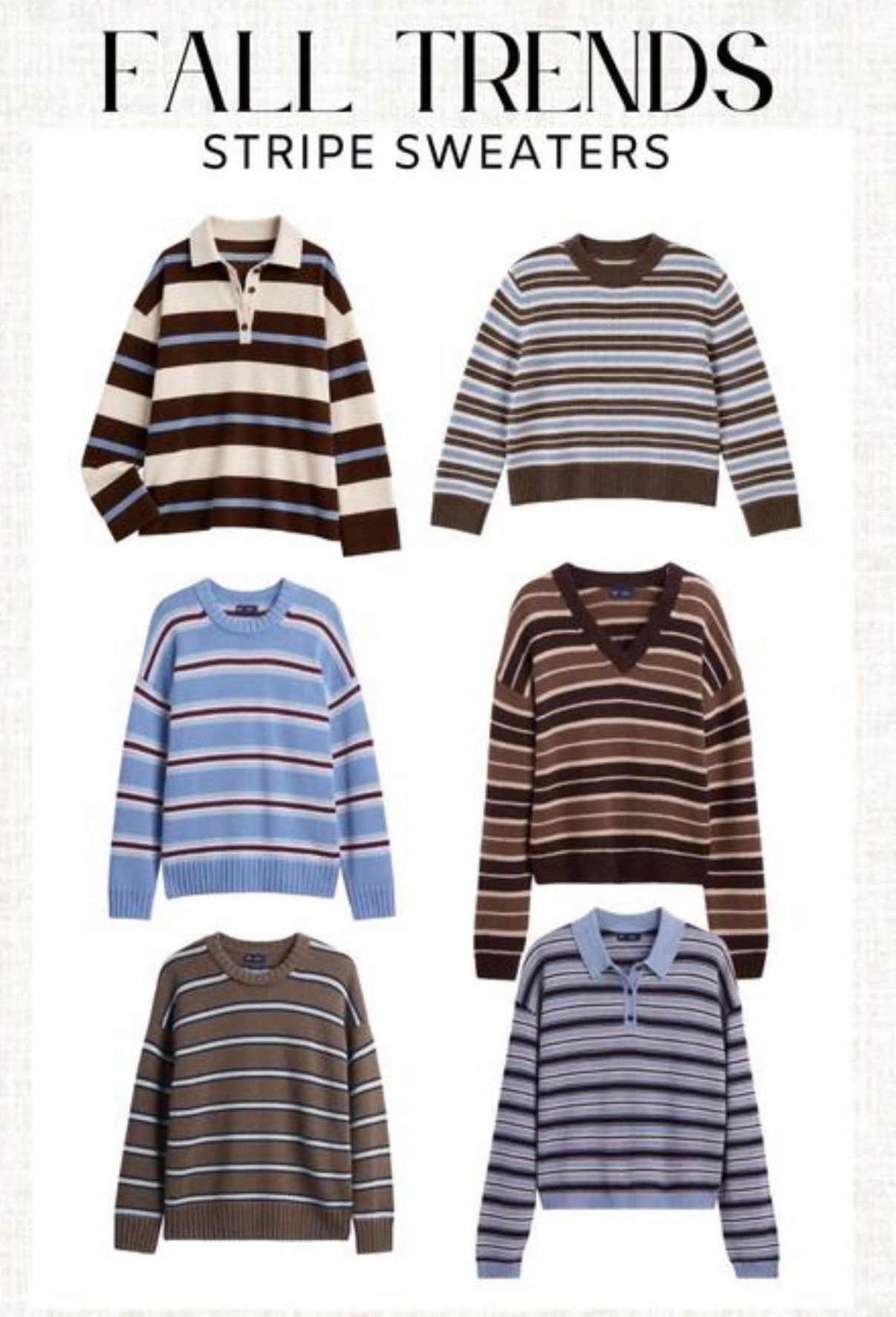 Fall striped sweaters are trending! See my favorite below!

#LTKootd #LTKSeasonal