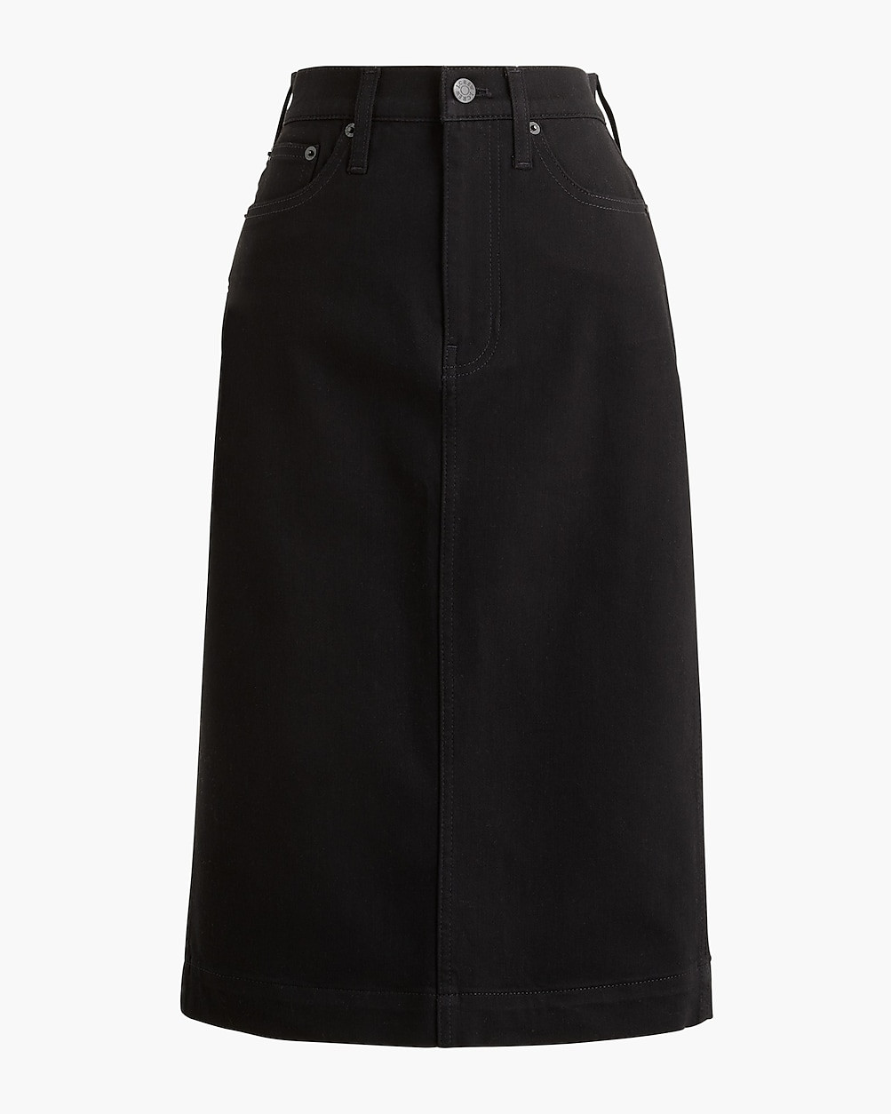 Denim midi skirt | J.Crew Factory