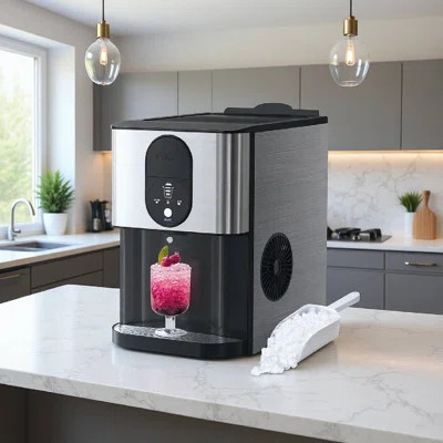 Antarctic Star Nugget Ice Maker Make Ice Efficiently, Be Ready For Ice Available In 15-20 Mins For 1-2 Cups Of Drink And Make 44 Lbs Ice In 24 Hours, | Wayfair North America
