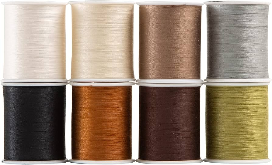 Superior Threads Sew Complete Polyester Sewing Quilting Thread 300 Yard Spool 8-Pack (Neutral) | Amazon (US)