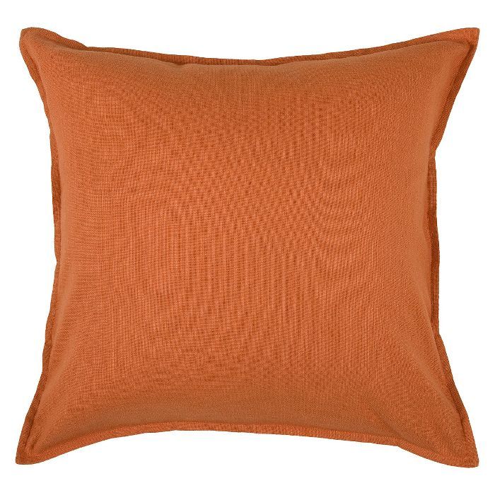 20"x20" Oversize Solid Square Throw Pillow - Rizzy Home | Target