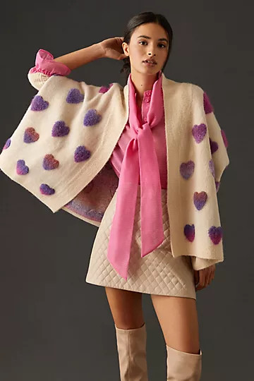 Let Me Be Heart Cardigan Sweater | Anthropologie (US)