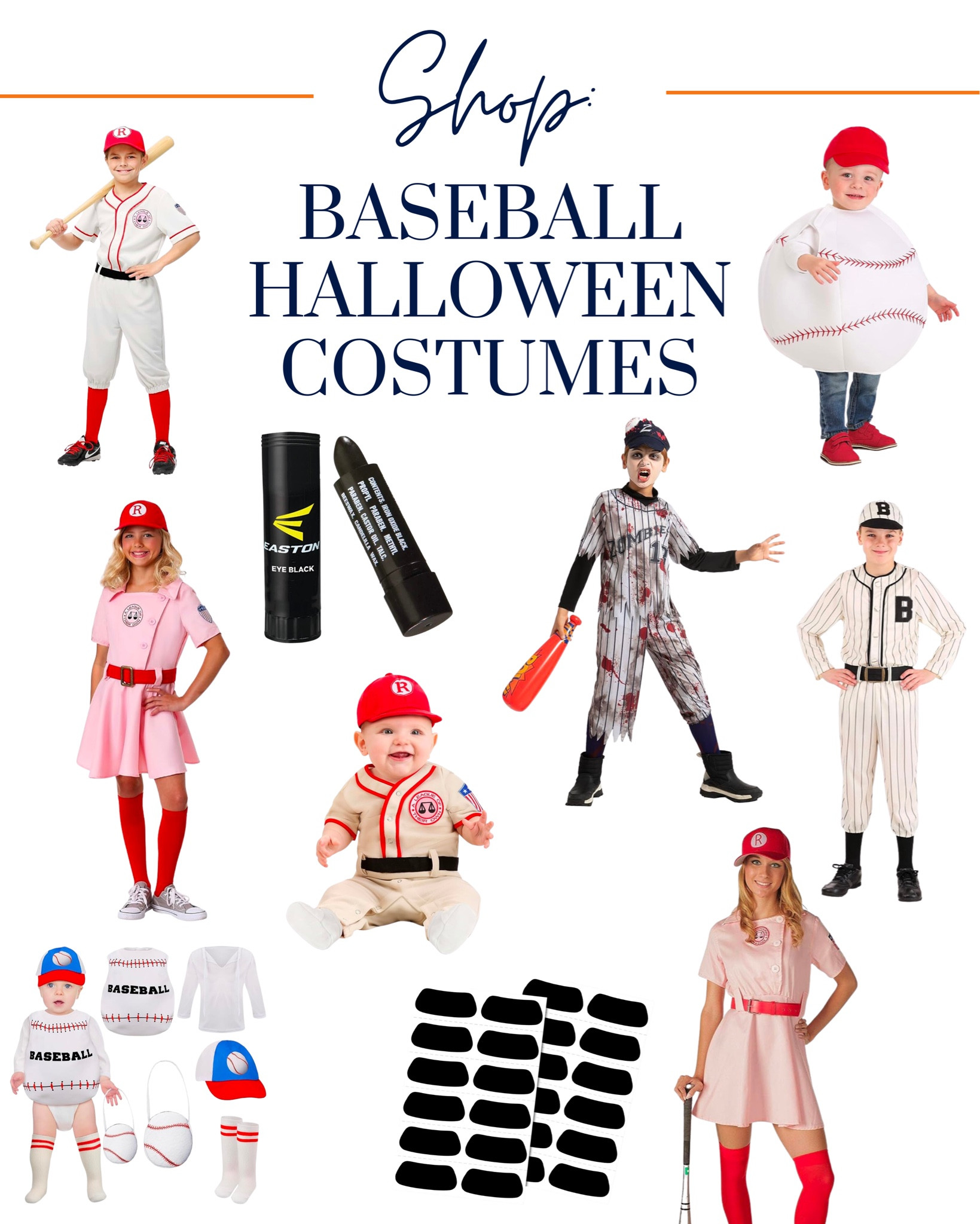🎃⚾ Halloween is creeping around the corner, and I'm sharing my favorite costumes for all you baseball lovers! 👻 Check out my Halloween costume ideas on my LTK and shop today! Let's make it a home run Halloween! 🧡