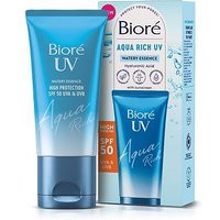Biore UV Aqua Rich Water Essence Sunscreen SPF 50 50ml | Boots.com