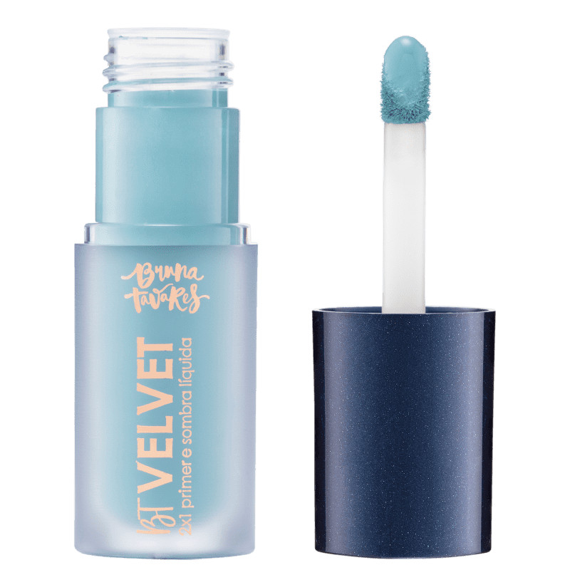 Bruna Tavares BT Velvet 2 em 1 Mintblue
        
            
                 - Sombra Líquida ... | Beleza Na Web (BR)