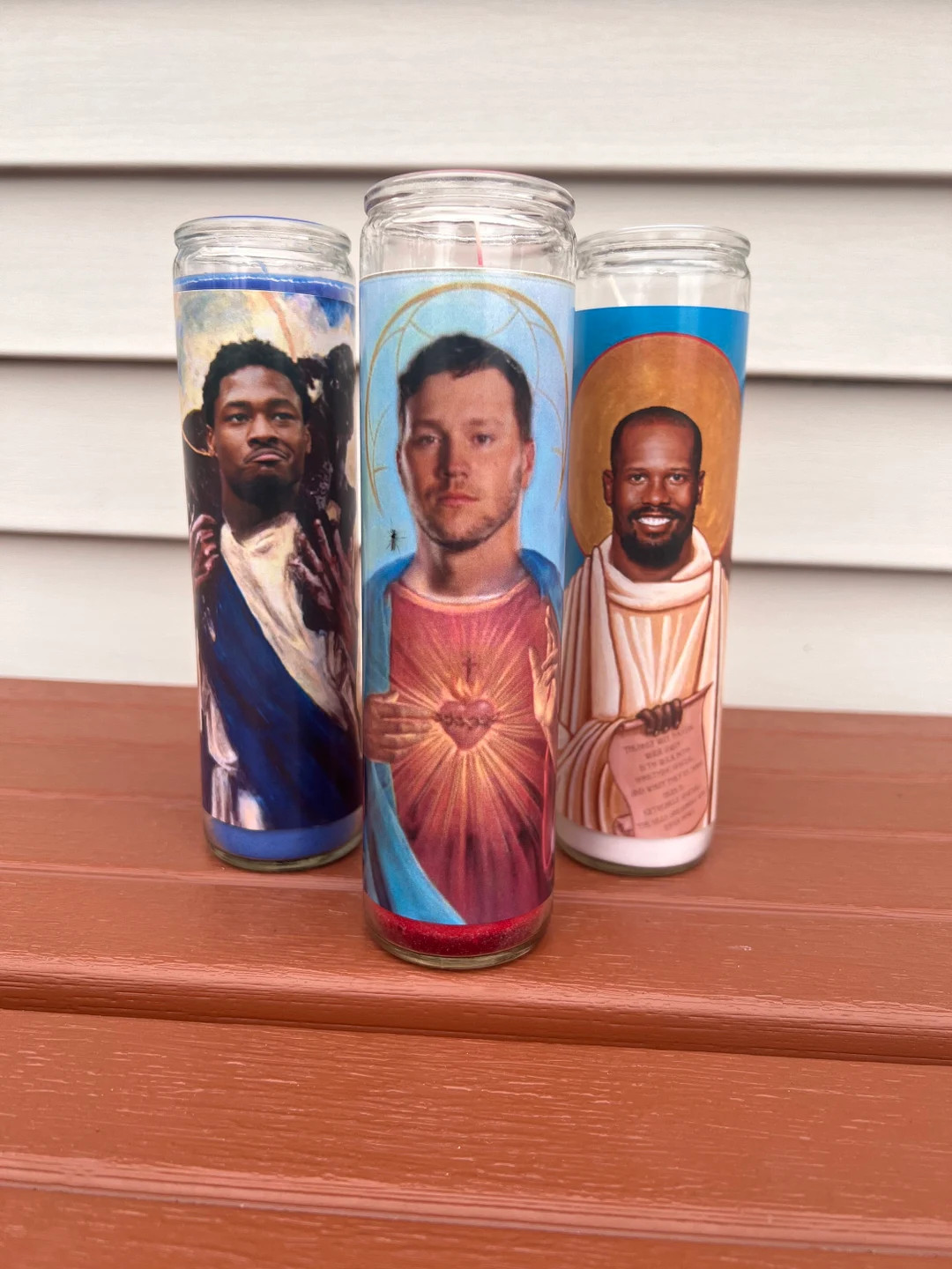 Buffalo Bills Prayer Candle "Holy Trinity" Set: Allen, Diggs, Miller | Etsy (US)