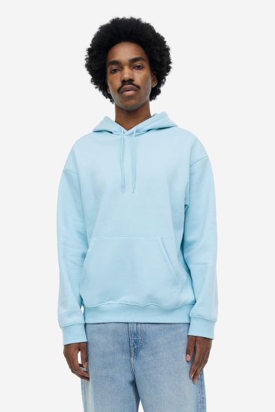 Loose Fit Hoodie - Light taupe - Men | H&M US | H&M (US + CA)