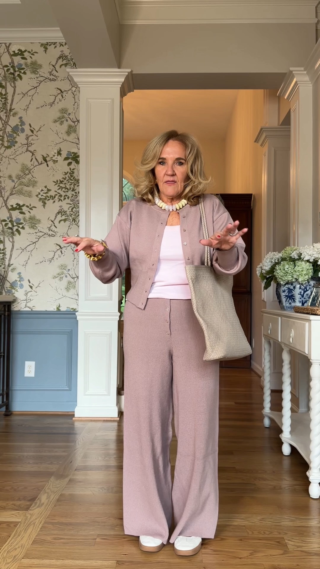 Sweater lounge set medium top medium petite bottom 30% off on the pre-fall sale 

The pre-fall sale at Anthropologie is live! 

Sweater pants med petite 
Cardigan medium 

#LTKOver40 #LTKSaleAlert #LTKSeasonal

#LTKPetite #LTKTravel