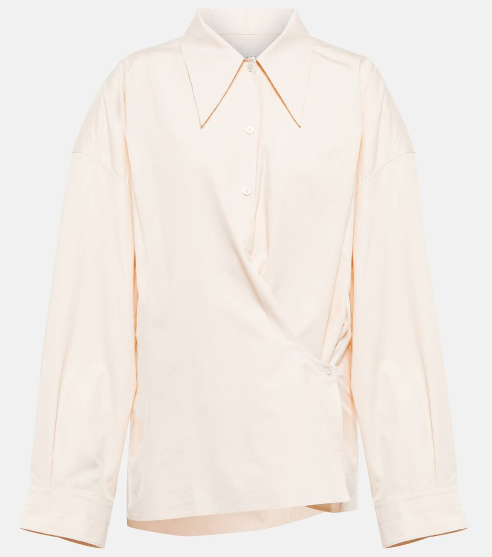 코튼 포플린 랩 셔츠 | Mytheresa (INTL)