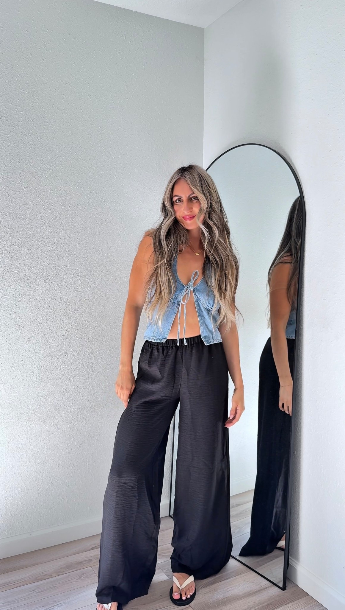 Spring vacation, affordable fashion, black wide leg palazo pants 

#LTKgrwm #LTKdayinmylife #LTKootd