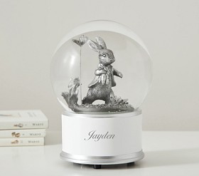 Peter Rabbit™ Musical Snow Globe | Pottery Barn Kids