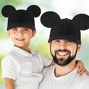 Disney Boys' Mickey Mouse Ears Hat, Set of 2 Baseball Caps for Daddy and Me | Amazon (US)