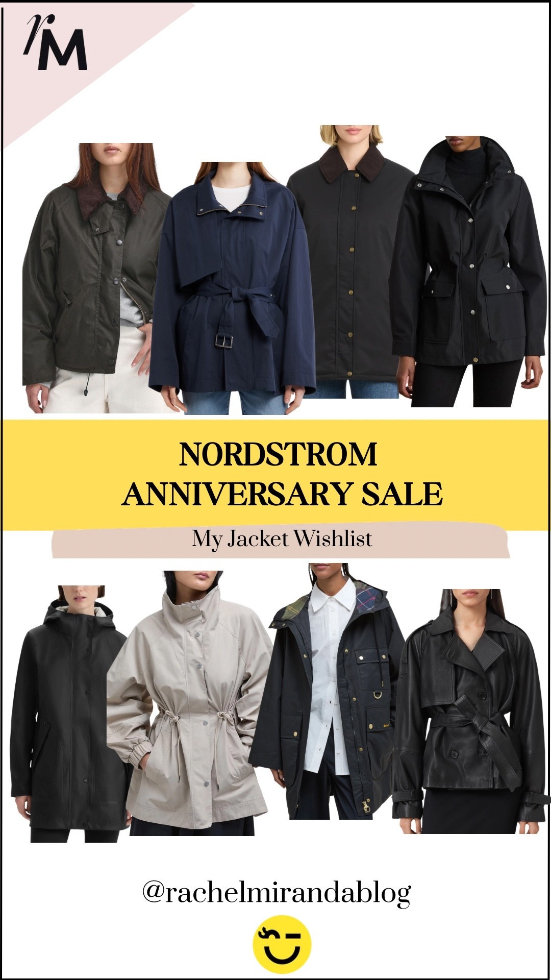 My Nordstrom anniversary sale jacket wish list! 

Nordstrom Anniversary Sale
NSale
Nordstrom Sale
Nordstrom Finds
Nordstrom Fashion
New Arrivals