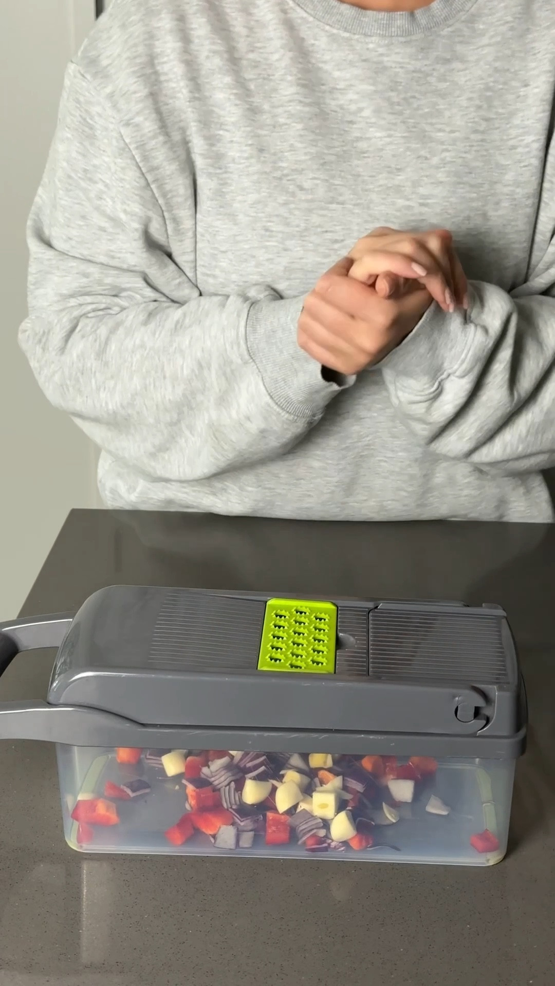 Lazy-day cooking hack: this veggie chopper does all the work so I don’t have to. Fast prep, tiny effort, basically zero mess.

#LTKHome #LTKdayinmylife #LTKfoodie